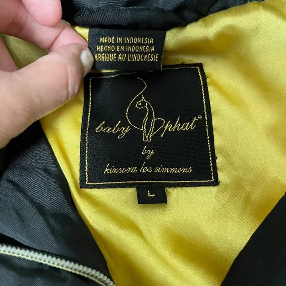 Baby Phat Y2K Authentic Puffer Winter Jacket Large - Picture 4 of 16